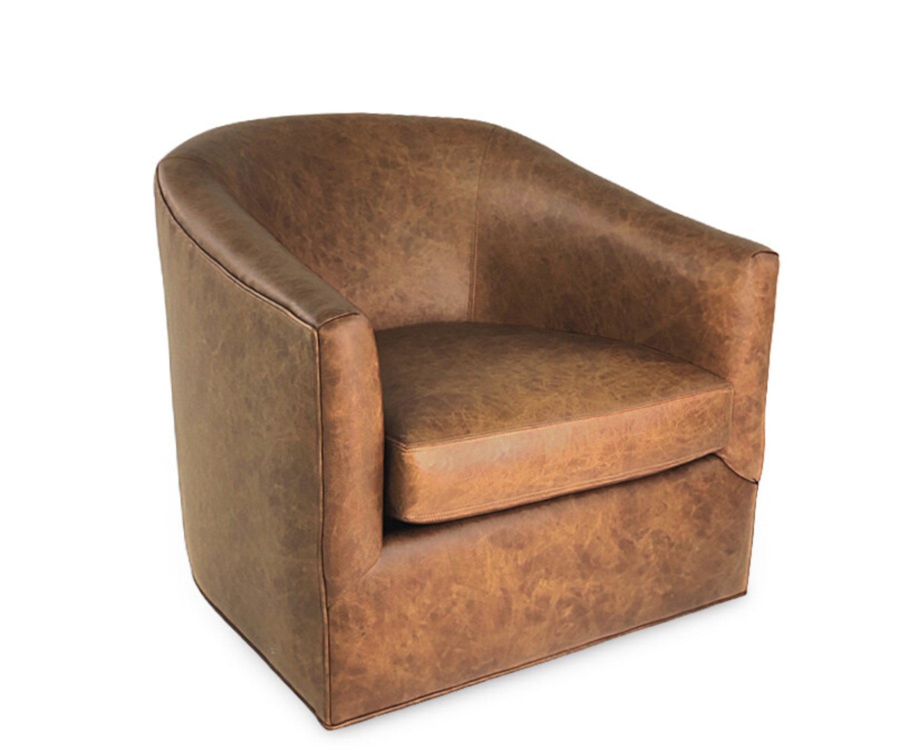 Wren Swivel Chair by CC Leather